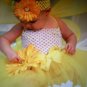 Designer Tutu Gift Set w/ Pixie Wings- Many Colors & Sizes Available
