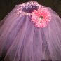Designer Tutu w/flower clip- Many Colors & Sizes Available