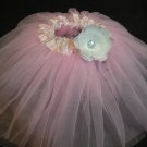 Designer Tutu w/ 4" Flower Clip- Many Colors & Sizes Available