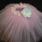 Designer Tutu w/ 4" Flower Clip- Many Colors & Sizes Available