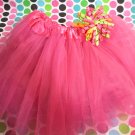 Designer Tutu w/ Korker Bow Clip- Many Colors & Sizes Available