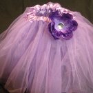 Designer Tutu w/ 4" Flower Clip- Many Colors & Sizes Available