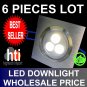 "6PCS WHOLESALE LOT SUPER BRIGHT 3W LED RECESSED DOWNLIGHT CEILING LIGHT "