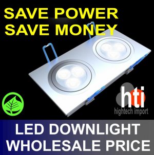 "1PC SUPER BRIGHT 6W LED RECESSED DOWNLIGHT CEILING LIGHT "