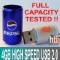 4 GB Pepsi Can Shaped USB Flash Pen Drive - FULL CAPACITY TESTED