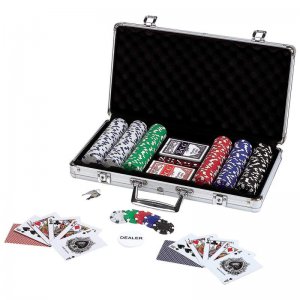 Maxam&Acirc;&reg; 309pc Poker Chip Set in Aluminum Case