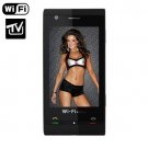 C5000 Quad Band Dual SIM TV Phone with WIFI Java Black