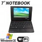 Mini 7inch Laptop LCD Windows CE 6.0 VIA VT8505 300MHz 2GB HD WIFI Netbook
