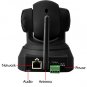 IP Surveillance Camera with Angle Control and Motion Detection (Black)