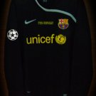 BARCELONA GK V.VALDES 1 UEFA FINAL ROMA 2009 LS SHIRT JERSEY # XL