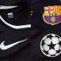 BARCELONA GK V.VALDES 1 UEFA FINAL ROMA 2009 LS SHIRT JERSEY # XL