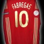 2008 SPAIN HOME FABREGAS 10 EURO 08 LTD LS SHIRT JERSEY # XL