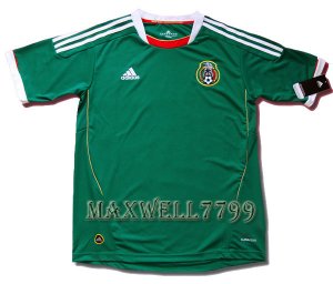 NEW 11-12 MEXICO HOME BLANK SOCCER SHIRT JERSEY
