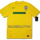 NEW 11-12 BRAZIL HOME BLANK SOCCER SHIRT JERSEY