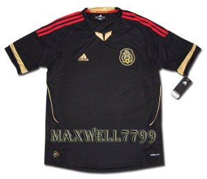 NEW 11-12 MEXICO AWAY BLANK SOCCER SHIRT JERSEY