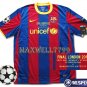 2011 BARCELONA MESSI 10 UEFA FINAL WEMBLEY LONDON DATE PATCH SHIRT JERSEY