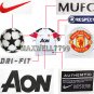 2011 MANCHESTER UNITED CHICHARITO 14 UEFA FINAL WEMBLEY LONDON DATE PATCH SHIRT JERSEY