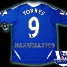 NEW 11-12 CHELSEA HOME TORRES 9 PREMIER PATCH SOCCER SHIRT JERSEY