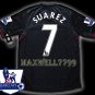 NEW 11-12 LIVERPOOL AWAY SUAREZ 7 PREMIER PATCH SOCCER SHIRT JERSEY