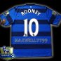 NEW 11-12 MANCHESTER UNITED AWAY ROONEY 10 CHAMP PREMIER PATCH SOCCER SHIRT JERSEY