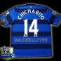 NEW 11-12 MANCHESTER UNITED AWAY CHICHARITO 14 CHAMP PREMIER PATCH SOCCER SHIRT JERSEY