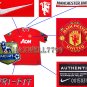 NEW 11-12 MANCHESTER UNITED HOME GIGGS 11 CHAMP PREMIER PATCH SOCCER SHIRT JERSEY