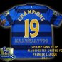 NEW 11-12 MANCHESTER UNITED AWAY CHAMPIONS 19 PREMIER PATCH LIMITED SOCCER SHIRT JERSEY