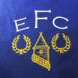 RETRO 1983 EVERTON HOME BLANK SOCCER SHIRT JERSEY # XL