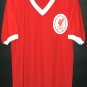 RETRO 50-60's LIVERPOOL HOME BLANK SOCCER SHIRT JERSEY # L,XL
