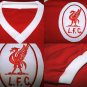 RETRO 50-60's LIVERPOOL HOME BLANK SOCCER SHIRT JERSEY # L,XL
