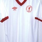 RETRO 1977 LIVERPOOL AWAY BLANK SOCCER SHIRT JERSEY # M