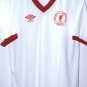 RETRO 1977 LIVERPOOL AWAY BLANK SOCCER SHIRT JERSEY # M