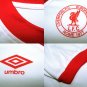 RETRO 1977 LIVERPOOL AWAY BLANK SOCCER SHIRT JERSEY # M