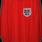 RETRO 1966 ENGLAND AWAY WORLD CUP CHAMPIONS RARE SOCCER LS SHIRT JERSEY