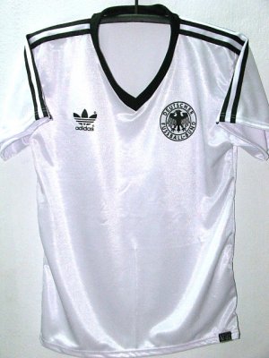 RETRO 1985 GERMANY HOME NO.4 RARE SOCCER SHIRT JERSEY # XL