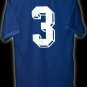 RETRO 1978 ITALY HOME WORLD CUP NO. 3 RARE SOCCER SHIRT JERSEY # M