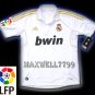 NEW 11-12 REAL MADRID HOME BENZEMA 9 LFP PATCH SOCCER SHIRT JERSEY