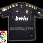 NEW 11-12 REAL MADRID AWAY BENZEMA 9 LFP PATCH SOCCER SHIRT JERSEY