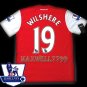 NEW 11-12 ARSENAL HOME WILSHERE 19 PREMIER PATCH SOCCER SHIRT JERSEY