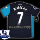 NEW 11-12 ARSENAL 3RD ROSICKY 7 PREMIER PATCH SOCCER SHIRT JERSEY