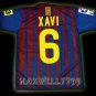 11-12 BARCELONA HOME XAVI 6 LFP+TV3 PATCH KITS KIDS SHORTS JERSEY # S