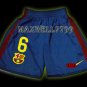 11-12 BARCELONA HOME XAVI 6 LFP+TV3 PATCH KITS KIDS SHORTS JERSEY # S
