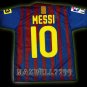 11-12 BARCELONA HOME MESSI 10 LFP+TV3 PATCH KITS KIDS SHORTS JERSEY # S,M,L