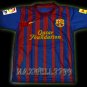 11-12 BARCELONA HOME MESSI 10 LFP+TV3 PATCH KITS KIDS SHORTS JERSEY # S,M,L