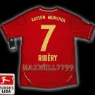 NEW 11-12 BAYERN MUNICH HOME RIBERY 7 BUNDES LIGA PATCH SOCCER SHIRT JERSEY