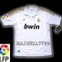 NEW 11-12 REAL MADRID HOME BLANK LFP PATCH SOCCER SHIRT JERSEY