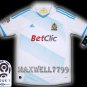 NEW 11-12 OLYMPIQUE MARSEILLE HOME BLANK LIGUE 1 PATCH SOCCER SHIRT JERSEY