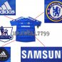 NEW 11-12 CHELSEA HOME DAVID LUIZ 4 PREMIER PATCH SOCCER SHIRT JERSEY