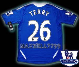 NEW 11-12 CHELSEA HOME TERRY 26 PREMIER PATCH SOCCER SHIRT JERSEY