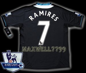 NEW 11-12 CHELSEA AWAY RAMIRES 7 PREMIER PATCH SOCCER SHIRT JERSEY